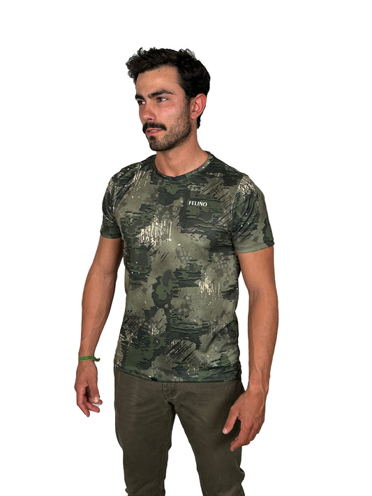 Camiseta Camuflaje Bosque